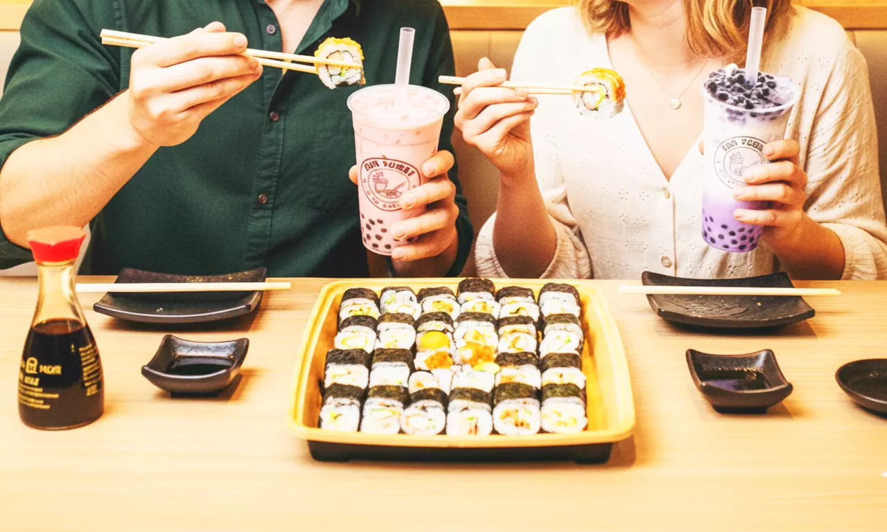 Delicious Sushi Platters & Drink Credits for a Perfect Treat