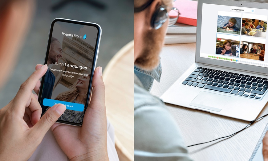 Image 3: Rosetta Stone Language Learning Subscriptions Up to 55% Off.