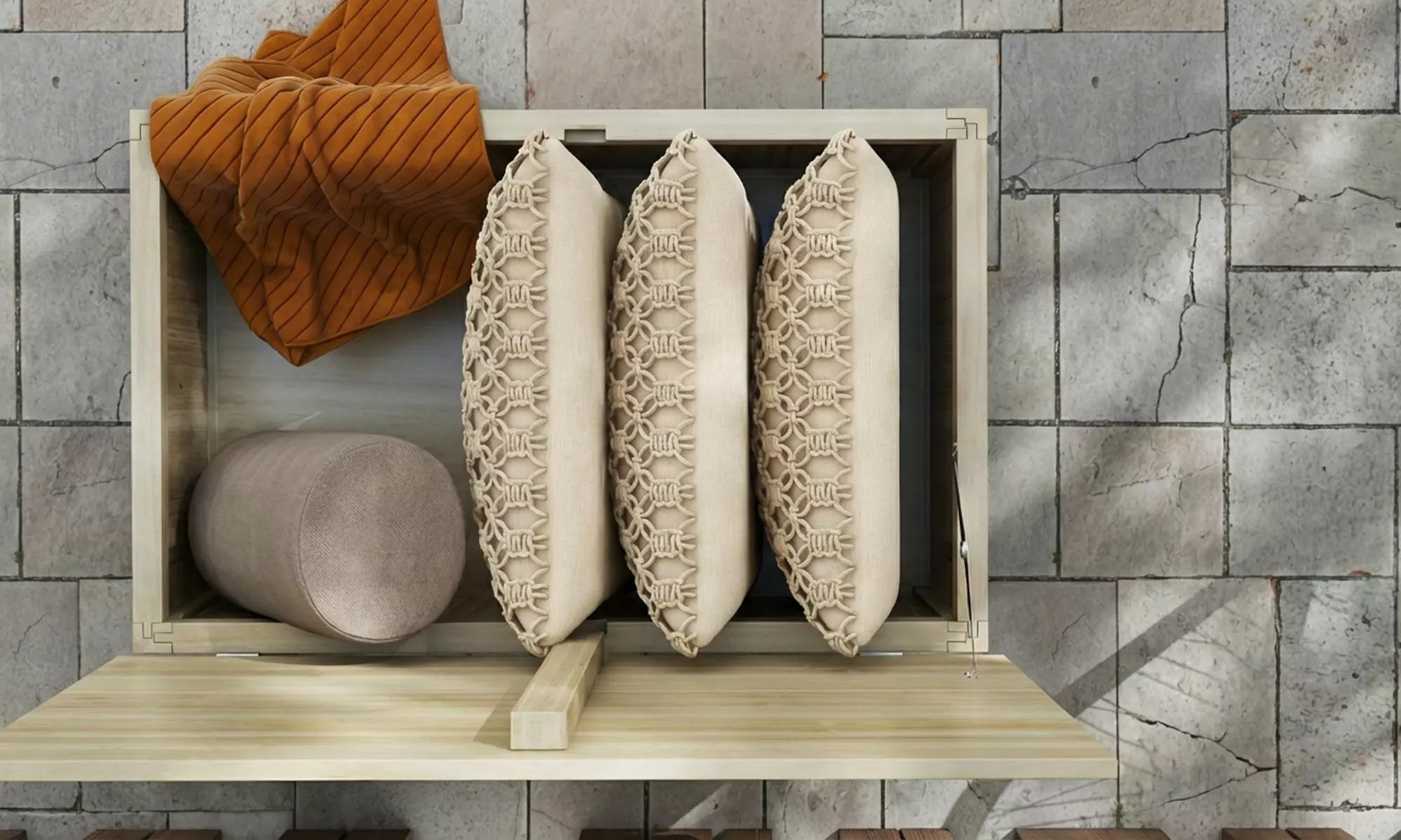 Outsunny 172 Litre Outdoor Storage Box