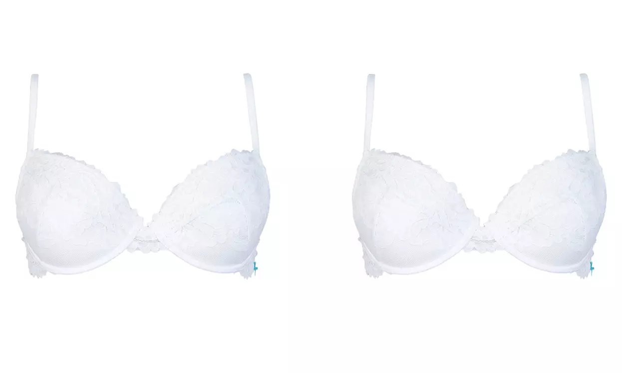 1 o 2 reggiseni in pizzo o push-up Infiore
