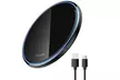 15W Wireless Charger Fast Charge Pad For Samsung iPhone XS Max X XR 12 11 Pro - Second Medium