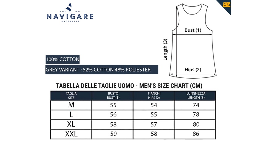 Image 15: Lot de 3 débardeurs ou T-shirts Navigare pour homme