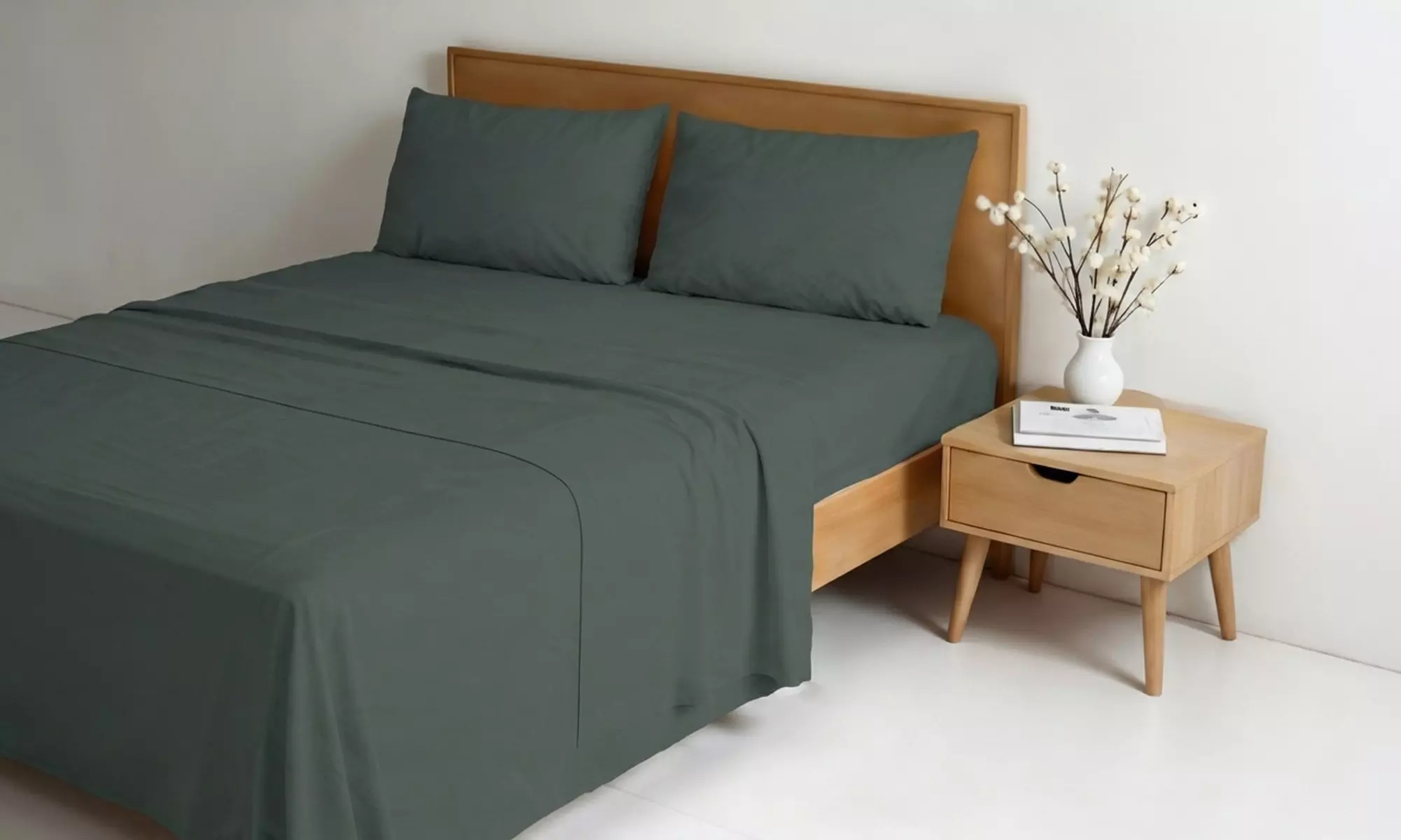 'Water Washed' beddengoedset voor tweepersoonsbed