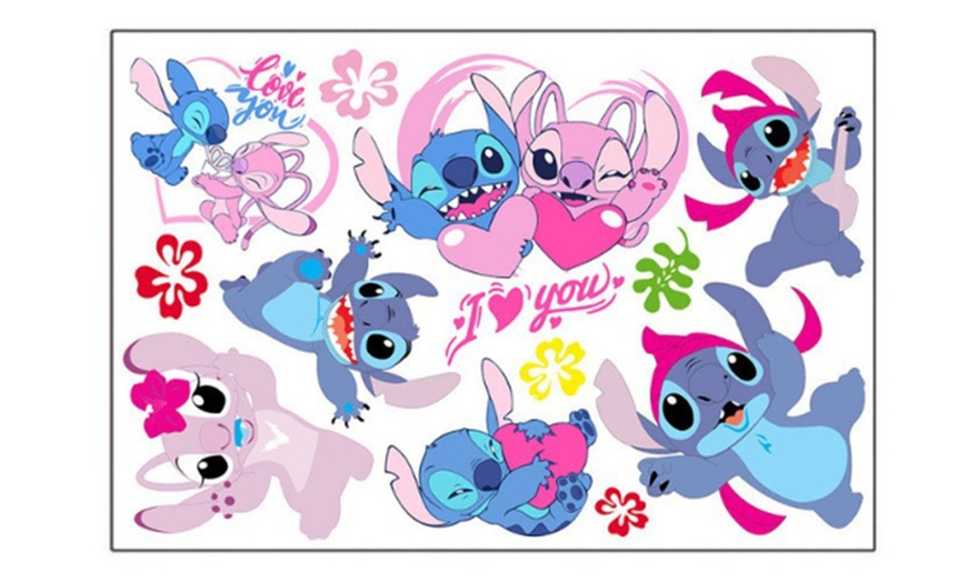 Image 2: Stickers a tema Stitch