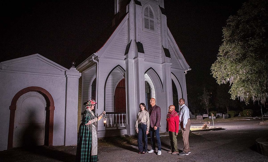 Image 2: Charleston's Only Ghost Tour with After-Dark Bethany Cemetery Access