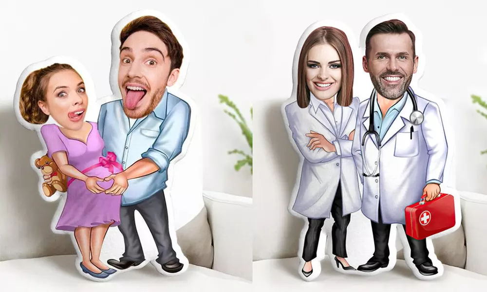 Gepersonaliseerd kussen/knuffel