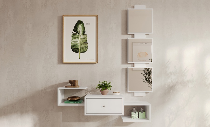 Image 9: Meuble d'entrée "Neo" avec tiroir et miroir