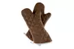 Oven Mitt One Pair Oversized Flame Heat Protection Big Mittens Pot Holders - Second Medium