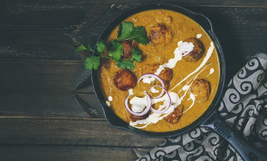 Image 9: 3-Course Indian Feast with Wine/Drink/Dessert for 2, 4, or 6 People!