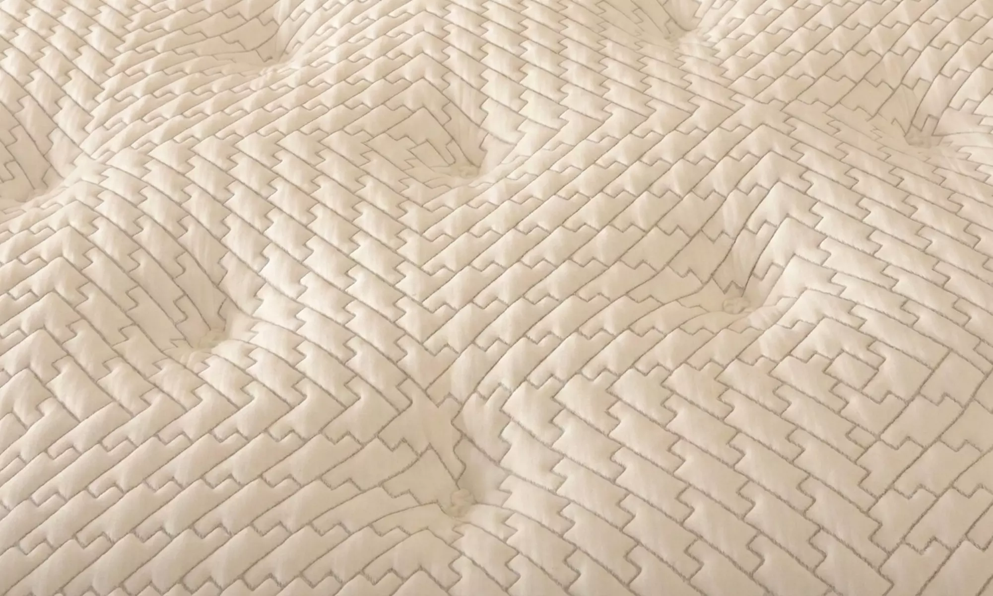 Jigsaw Pocket Sprung Mattress with Wool & Memory Foam - 23cm Deep