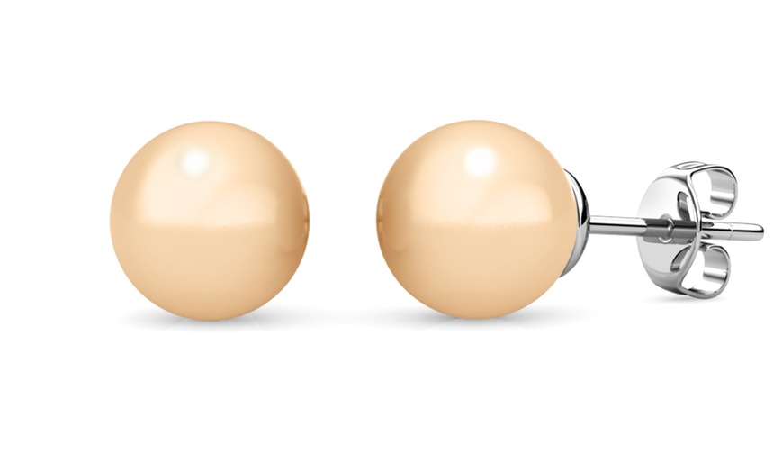 Image 36: 1, 2, 3 of 4 sieradensets met Oostenrijkse kristallen of parels