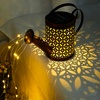 Image 18: Solar Watering Can Light - Warm White LED Rainfall Effect Garden Stake