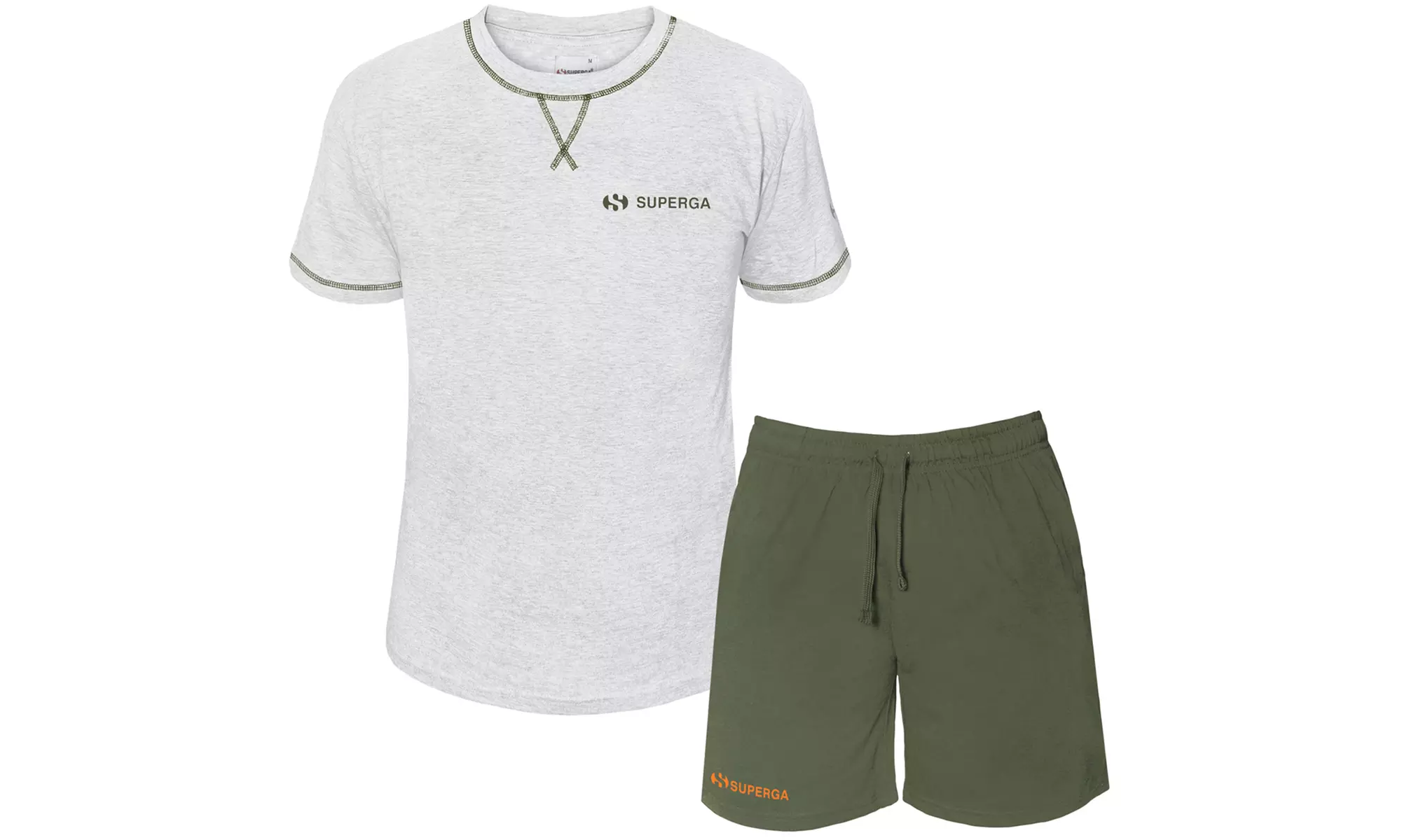 Completo uomo a maniche corte Superga