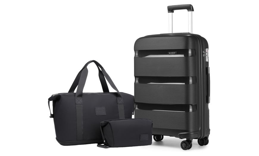 Image 2: Gift For Families: KONO 20 Inch PP Suitcase Hand Luggage 