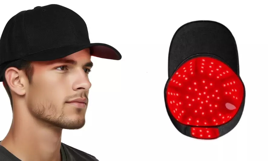 Gorro de terapia de luz roja para el crecimiento del cabello