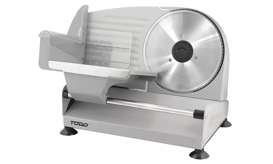 Image 2: TODO 150W or 200W Electric Food Slicer Meat & Deli Slicer