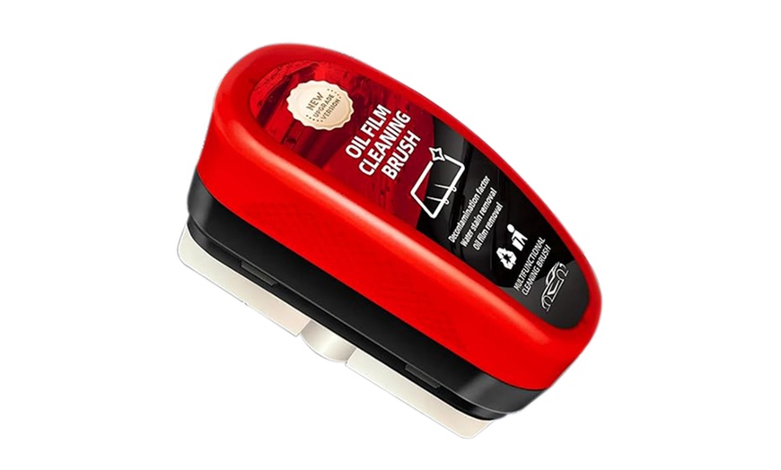 Image 2: Car Windscreen and Glass Oil Film Cleaner Brush
