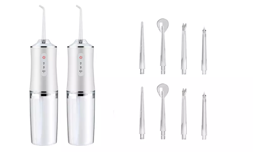 1x oder 2x Elektrische, kabellose Munddusche