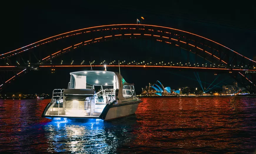 Image 13: Escape the Crowds with a 20-Min Sydney Harbour Vivid Cruise Experience