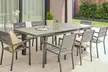 Mesa de jardín extensible de aluminio con capacidad hasta 8 personas de Home Deluxe, con envío gratuito - Second Medium