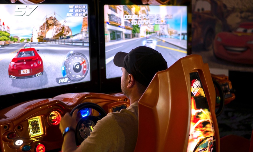 Image 2: Cajun Fast Track  Pre-Loaded Cards: Arcade, Go Karting & More