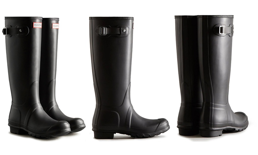 Image 3: Hunter Tall Wellington Boots