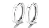 Sterling Silver Huggie 16 mm Hoop Earrings