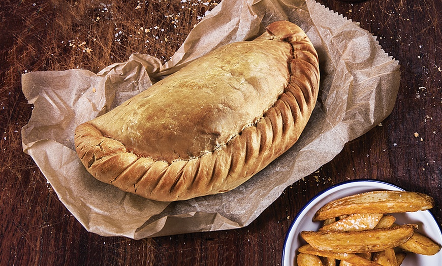 Image 7: Cornish Pasty, Wedges and Drink