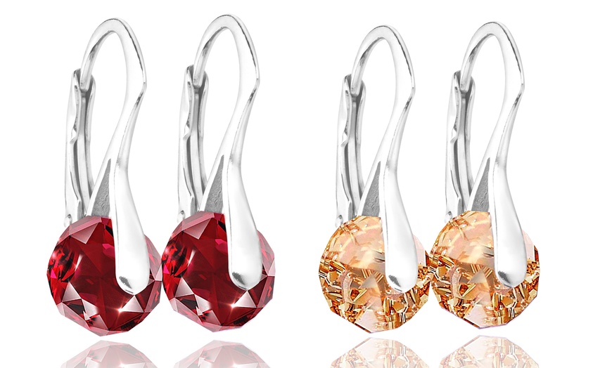 Image 27: Ah! Jewellery Earrings with Crystals from Swarovski®