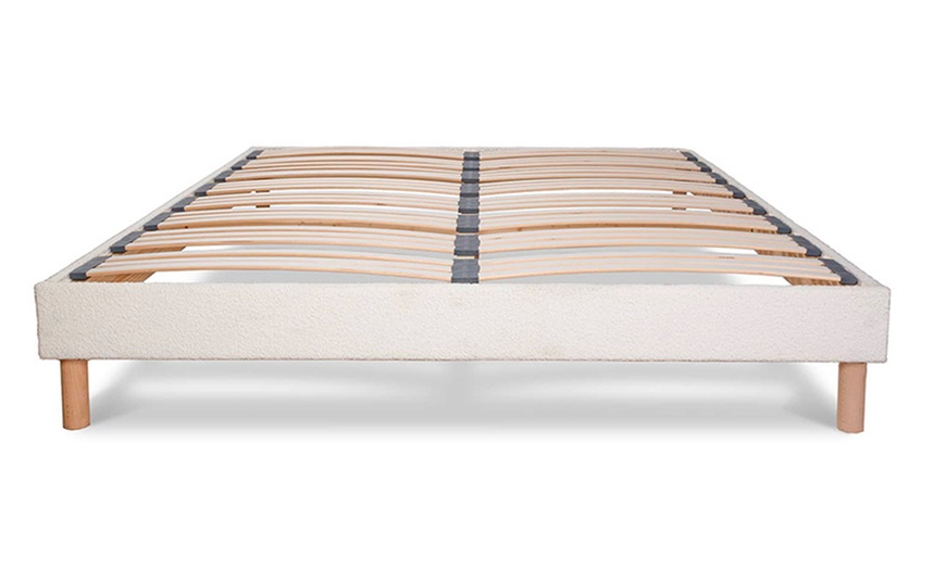 Image 4: Sommier Bianca en laine bouclée, tehnologie tri-lattes 