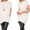 Image 16: Want Clothing Oversized Sleeveless Hi-lo Back Baggy T-Shirt Dress