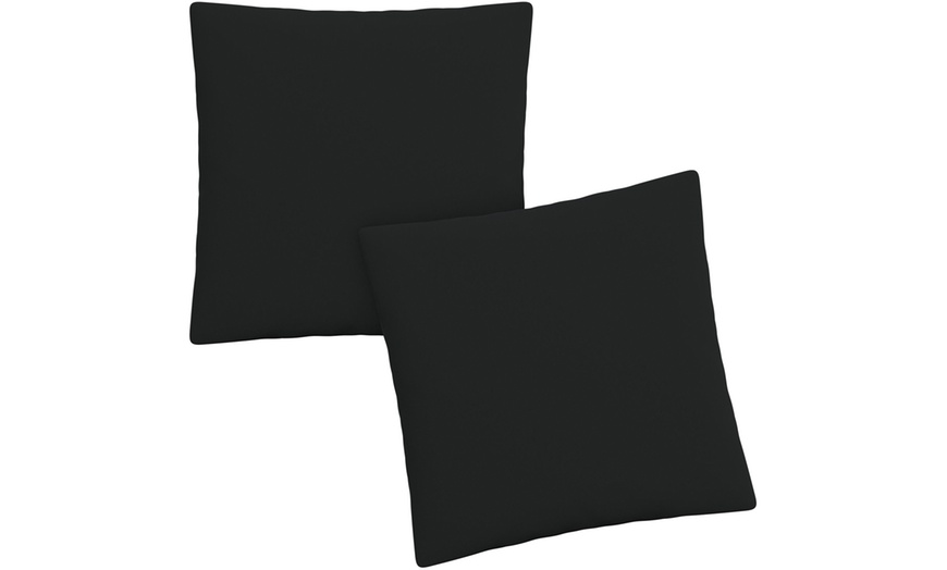 Image 11: GMD Living 2er-Set Baumwoll-Kissenbezüge JESBERG