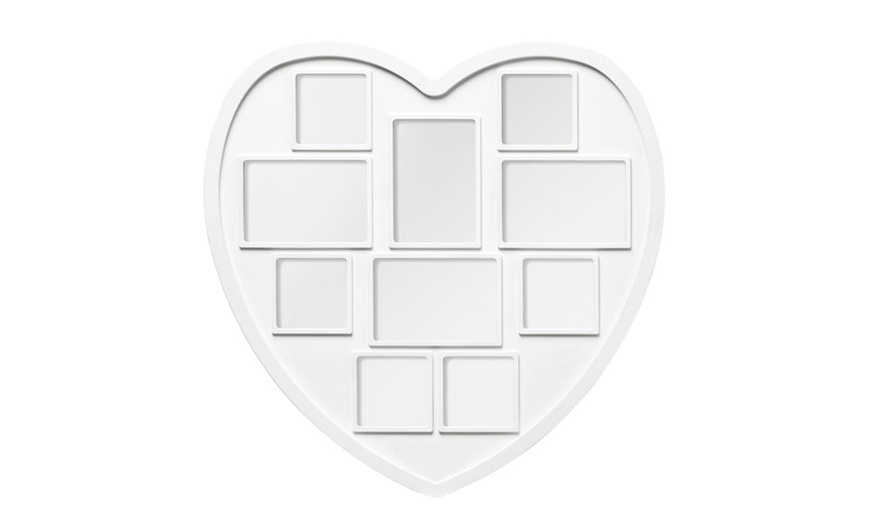 Image 6: Love Heart Multi-Photo Frame