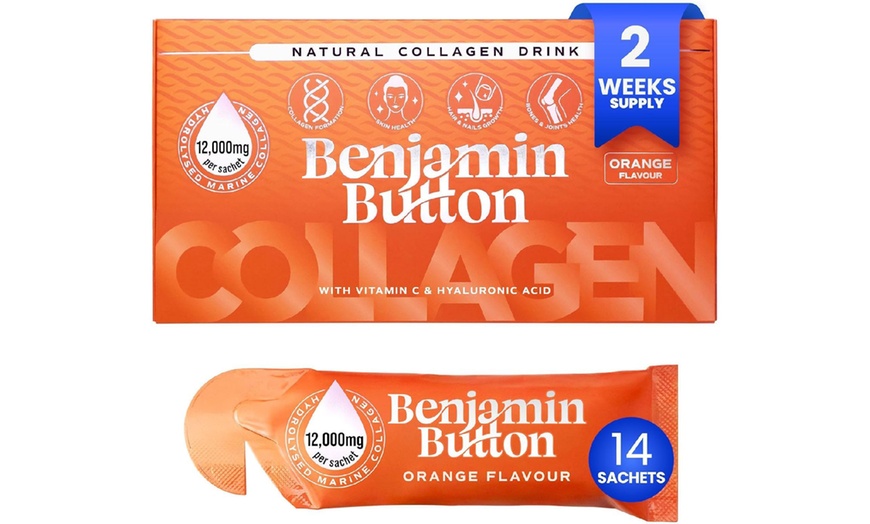 Image 3: Benjamin Button Liquid Marine Collagen 12,000mg Sachets
