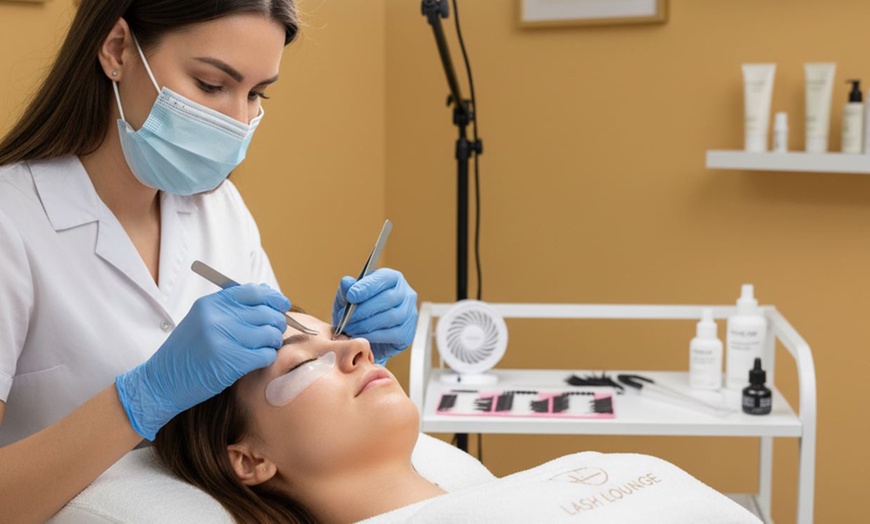 Image 1: Extensiones de pestañas pelo a pelo, híbridas o de volumen ruso