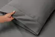 Hearth & Harbor Extra Deep Pocket Sheet Set - Microfiber Bed Sheets - 24" Depth - Second Medium