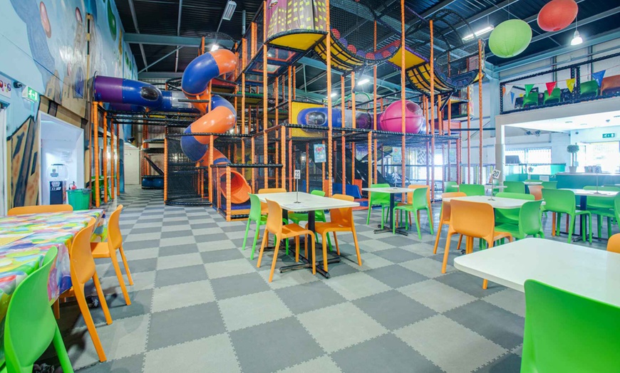 Image 9: Indoor Play Adventure with Slides & Arcade Fun for Adults and Children