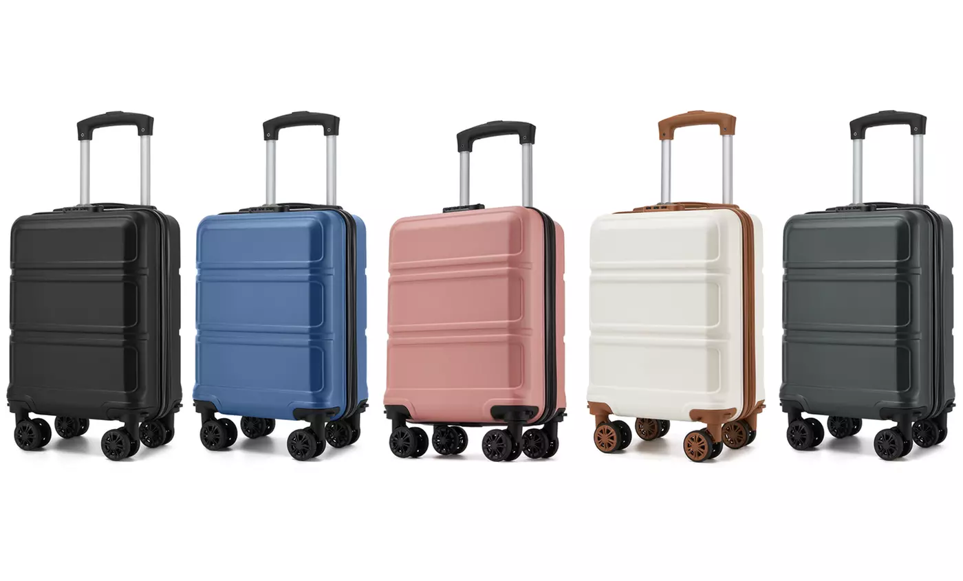 Maleta de cabina de 15'' Kono - Maleta rígida ligera con ruedas giratorias de 360° extraíbles, con envío gratuito - Primary Image