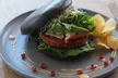 Veganer Black/Red Burger inkl. Saft oder Schorle für 1 oder 2 Personen (bis zu 47% sparen) - Second Medium