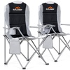 Image 4: Vivo Pack of Two Camping Chairs