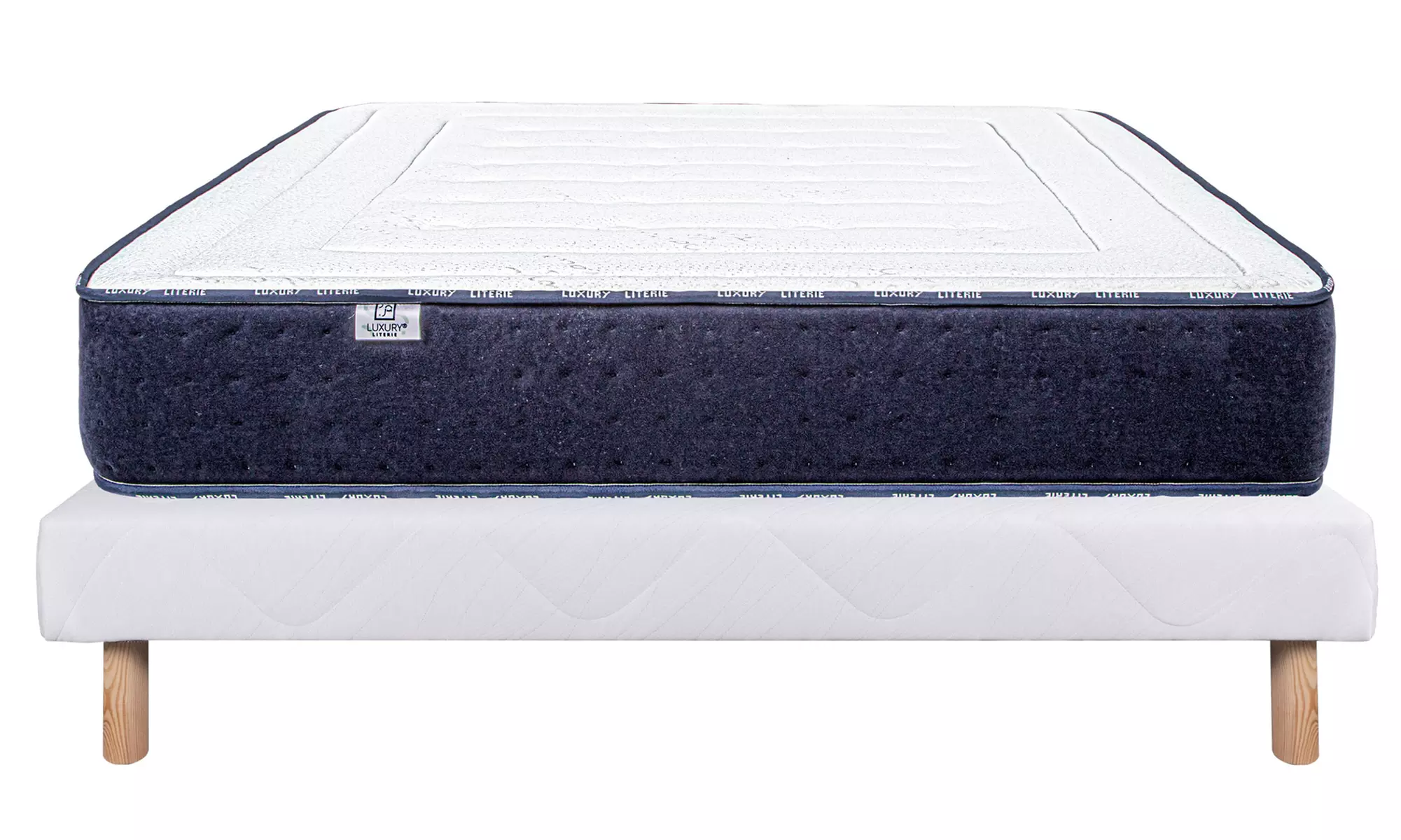 Ensemble sommier et matelas Nuage ou Rêverie de LUXURY LITERIE