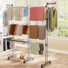 Image 4: Four-Tier Foldable Laundry Dryer Rack Indoor or Garden Rack 
