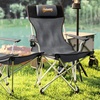 Image 8: Set of Two Outsunny Folding Camping Chairs 