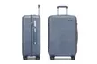 KONO One or Three Piece Hard Shell ABS+PC Luggage Denim Blue With TSA Lock - Second Medium