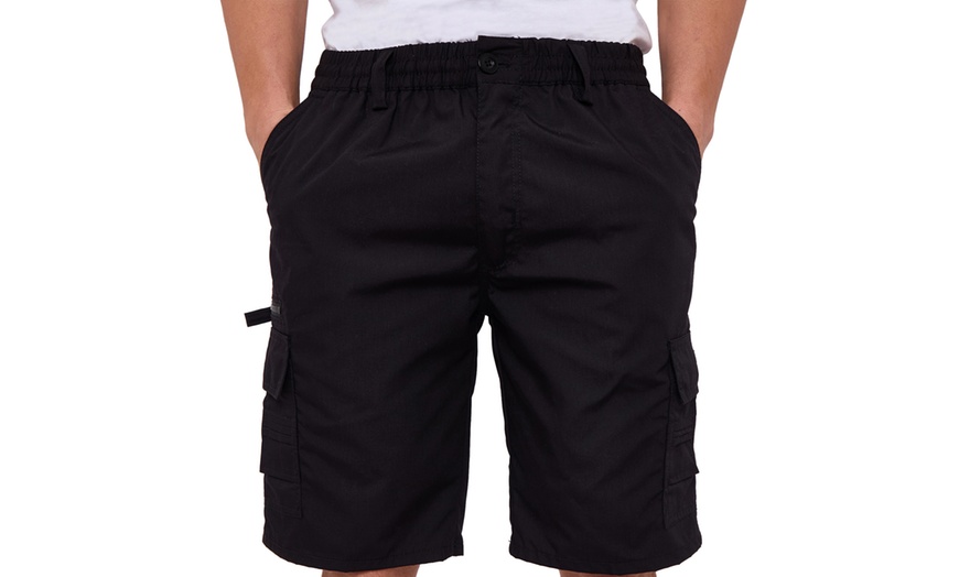 Image 6: Men's Cargo Combat Shorts