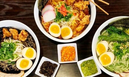 For One: One Signature Bowl and Choice of Appetizer - Shokku Ramen