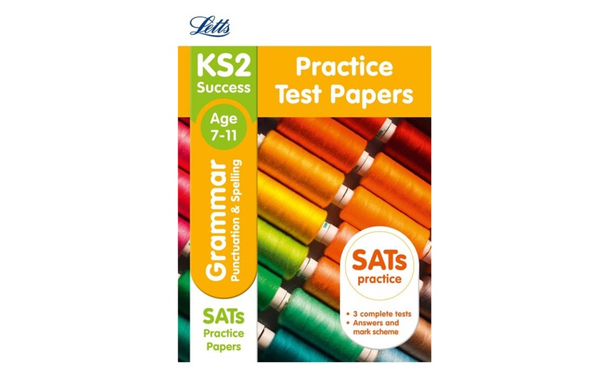 Image 4: Three Letts SATs Revision Books