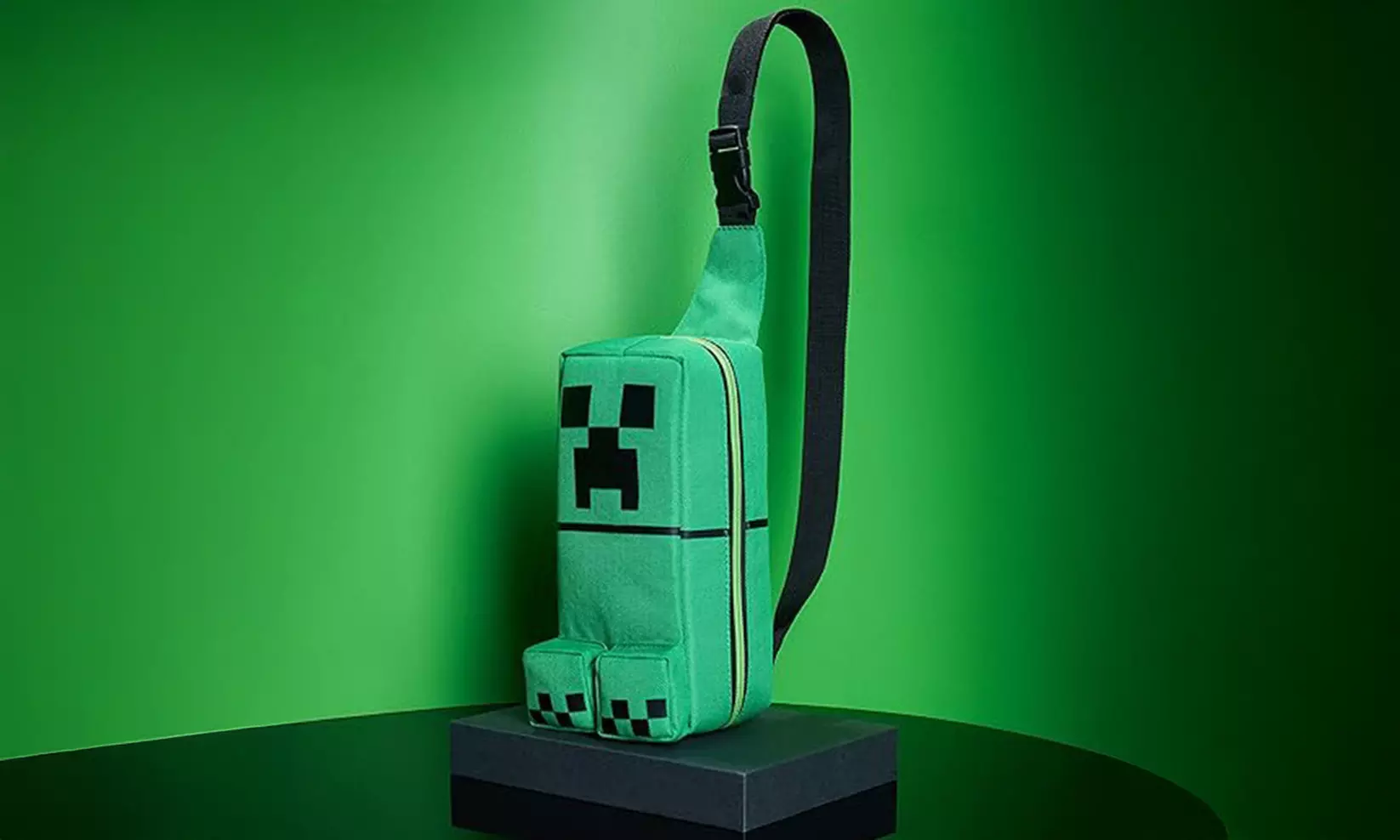 Minecraft Inspired Crossbody Sling Bag - Primary Image