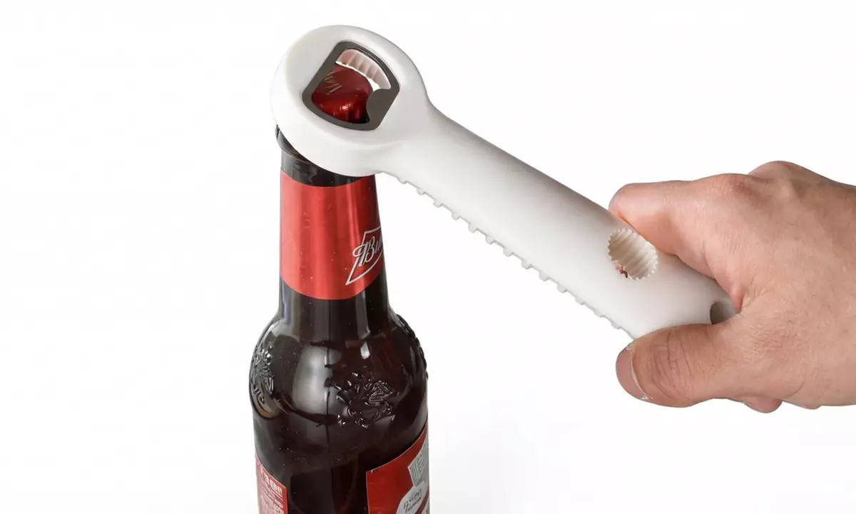 4-in-1 Multi Jar and Bottle Opener with Non-Slip Grip