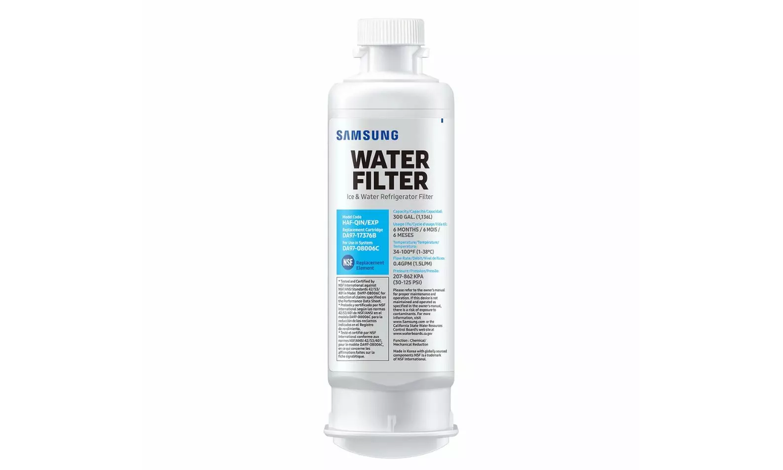 Samsung Water Filter for Refrigerator DA97 / 3Pack